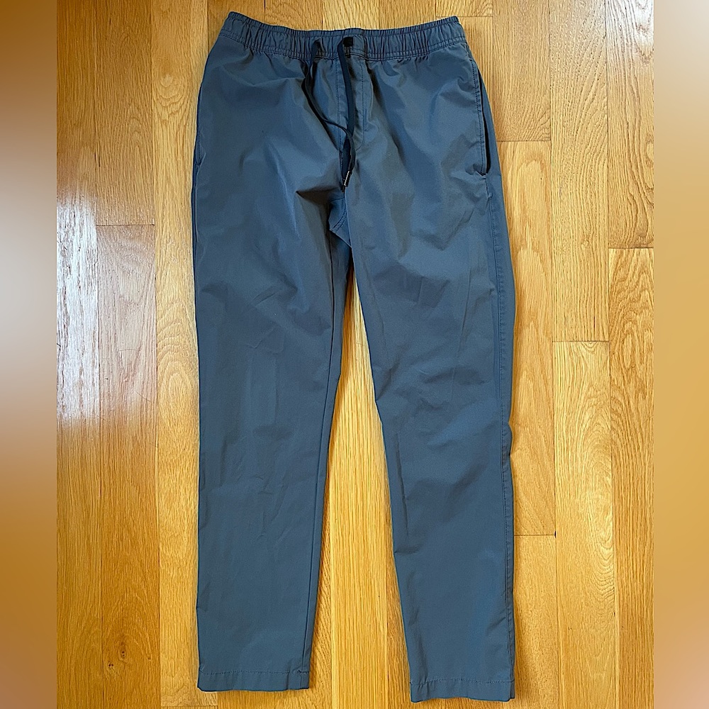 J Crew tech joggers blue grayish mens size small